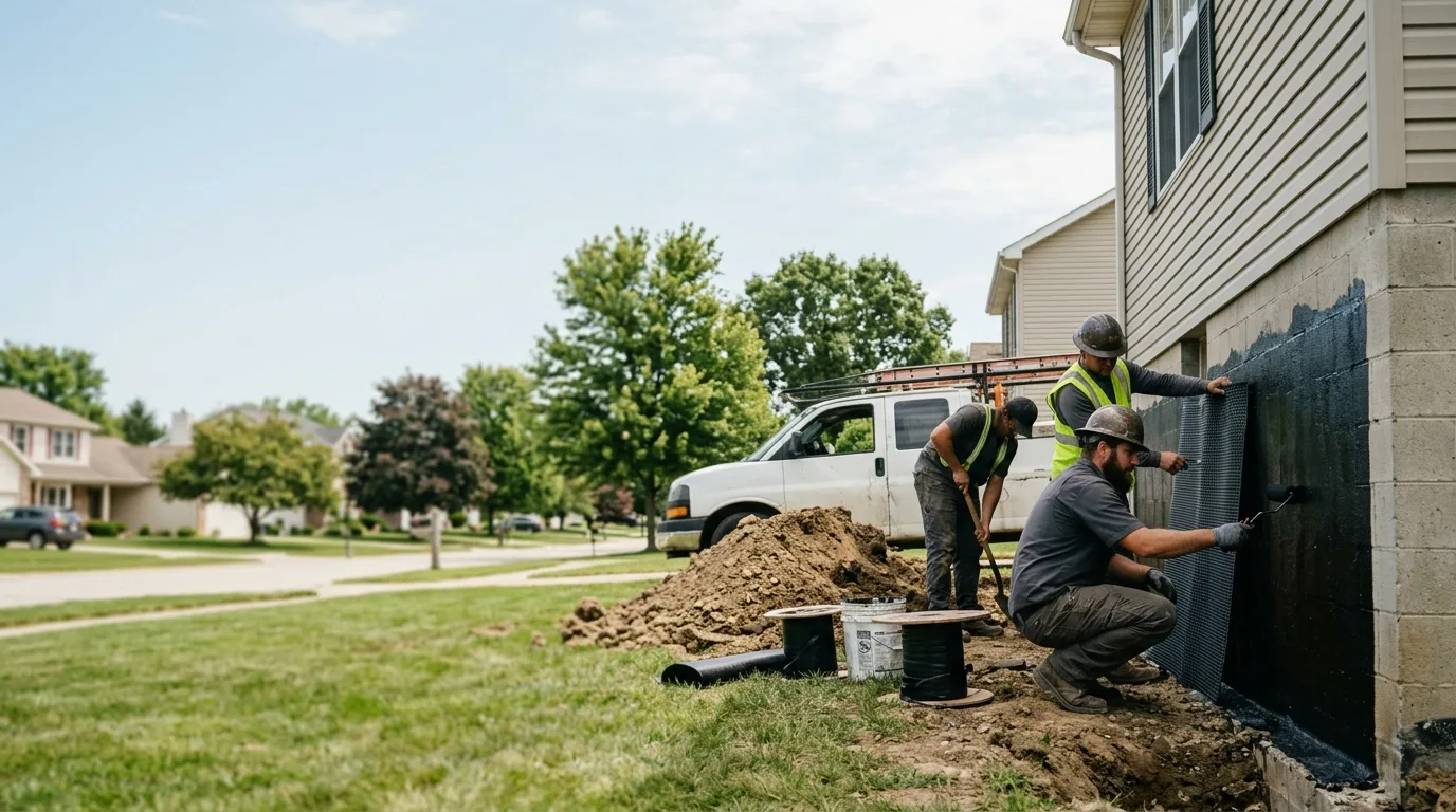 Basement Waterproofing in Bladensburg, OH near me